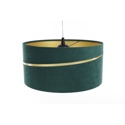 Подвесная люстра SWING 1xE27/60W/230V зеленый/золотистый