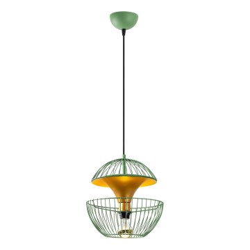 Подвесная люстра TELMANDER 1xE27/40W/230V зеленый