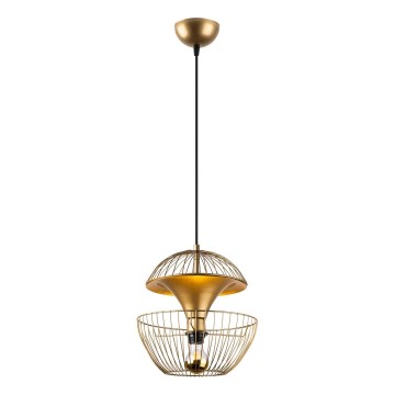 Подвесная люстра TELMANDER 1xE27/40W/230V золотистый