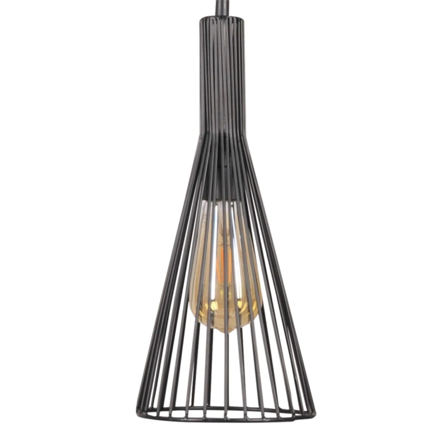 Подвесная люстра TIANA 3xE27/20W/230V черный