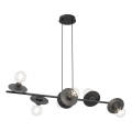 Подвесная люстра TOKEN 6xE27/15W/230V черная