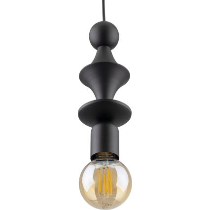 Подвесная люстра TOWER 1xE27/15W/230V черный