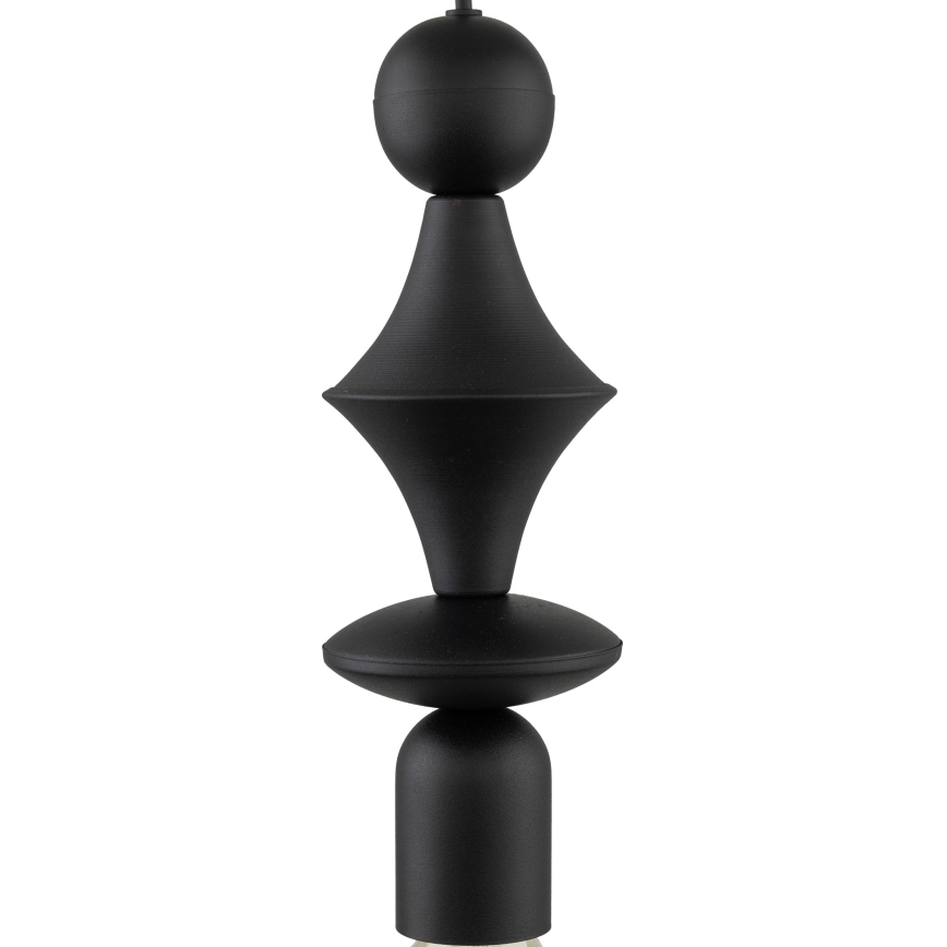 Подвесная люстра TOWER 1xE27/15W/230V черный