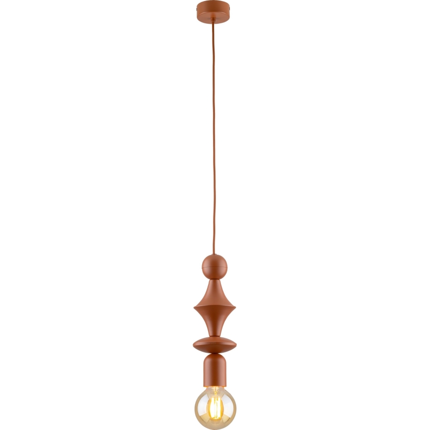 Подвесная люстра TOWER 1xE27/15W/230V кирпичный
