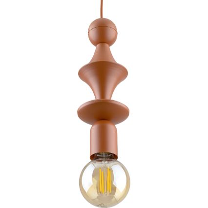 Подвесная люстра TOWER 1xE27/15W/230V кирпичный