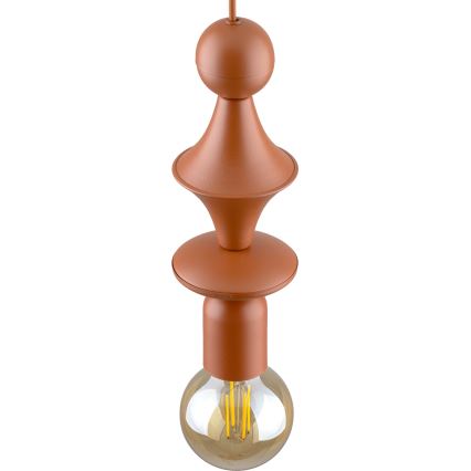 Подвесная люстра TOWER 1xE27/15W/230V кирпичный