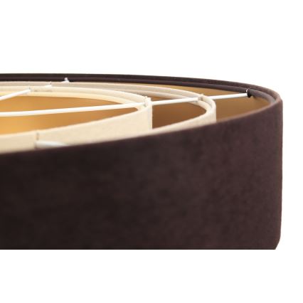 Подвесная люстра TRINITI 1xE27/60W/230V коричневый/бежевый/золотистый