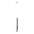 Подвесная люстра TUBI 1xGU10/8W/230V блестящий хром