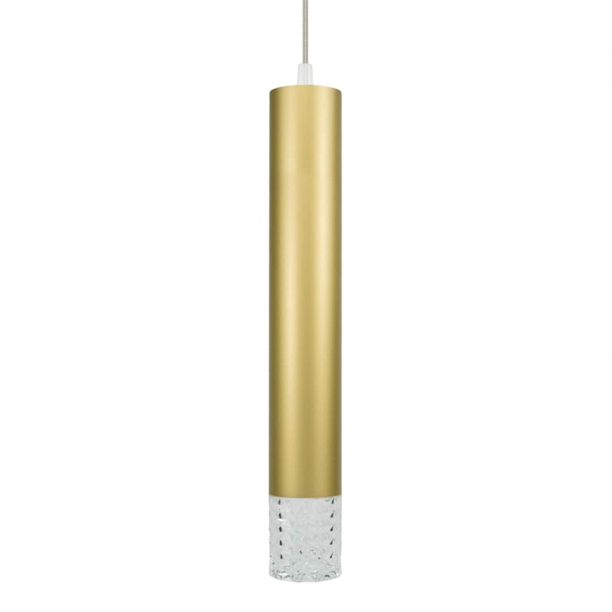 Подвесная люстра TUBI 1xGU10/8W/230V золотистый