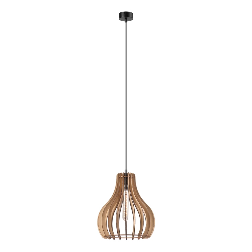 Подвесная люстра TUCCI 1xE27/60W/230V диаметр 29 см дуб