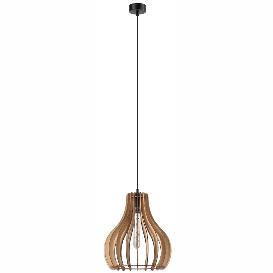 Подвесная люстра TUCCI 1xE27/60W/230V диаметр 29 см дуб