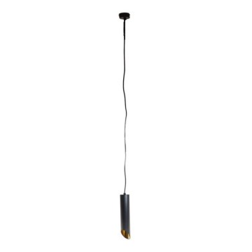 Подвесная люстра VALDA 1xGU10/60W/230V 132 см черный