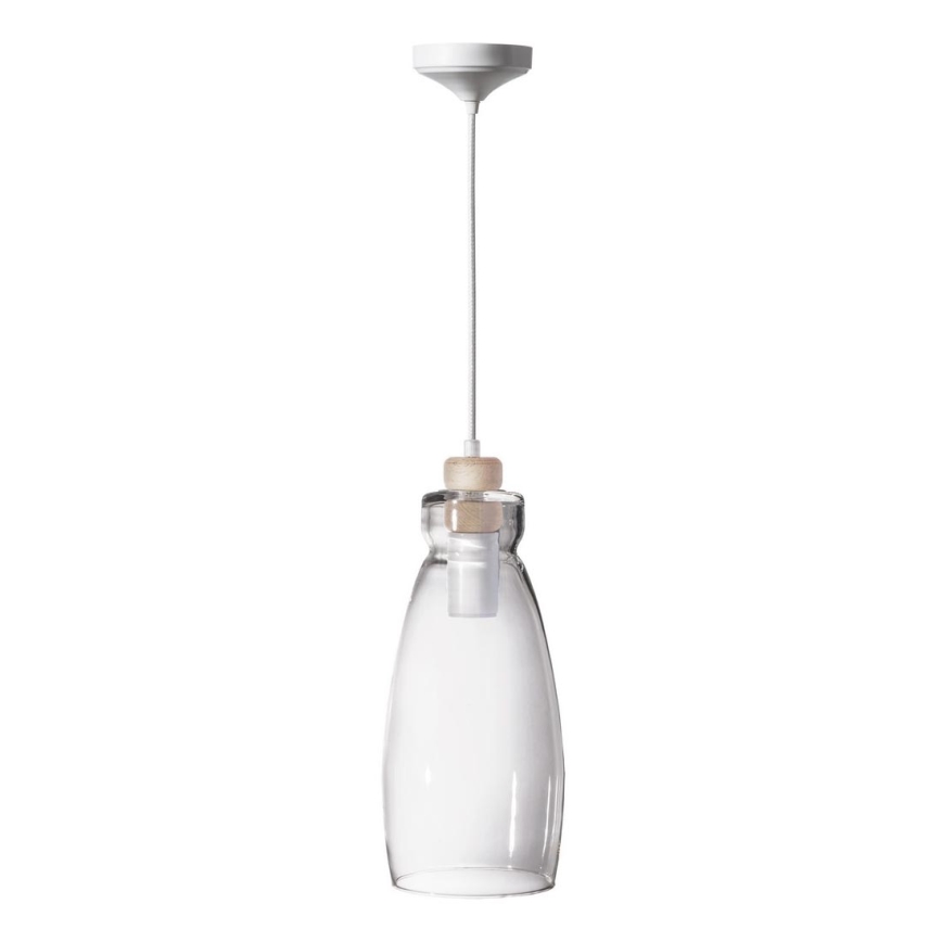 Подвесная люстра VETRO 1xE27/60W/230V бук