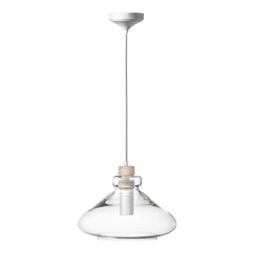 Подвесная люстра VETRO 1xE27/60W/230V бук