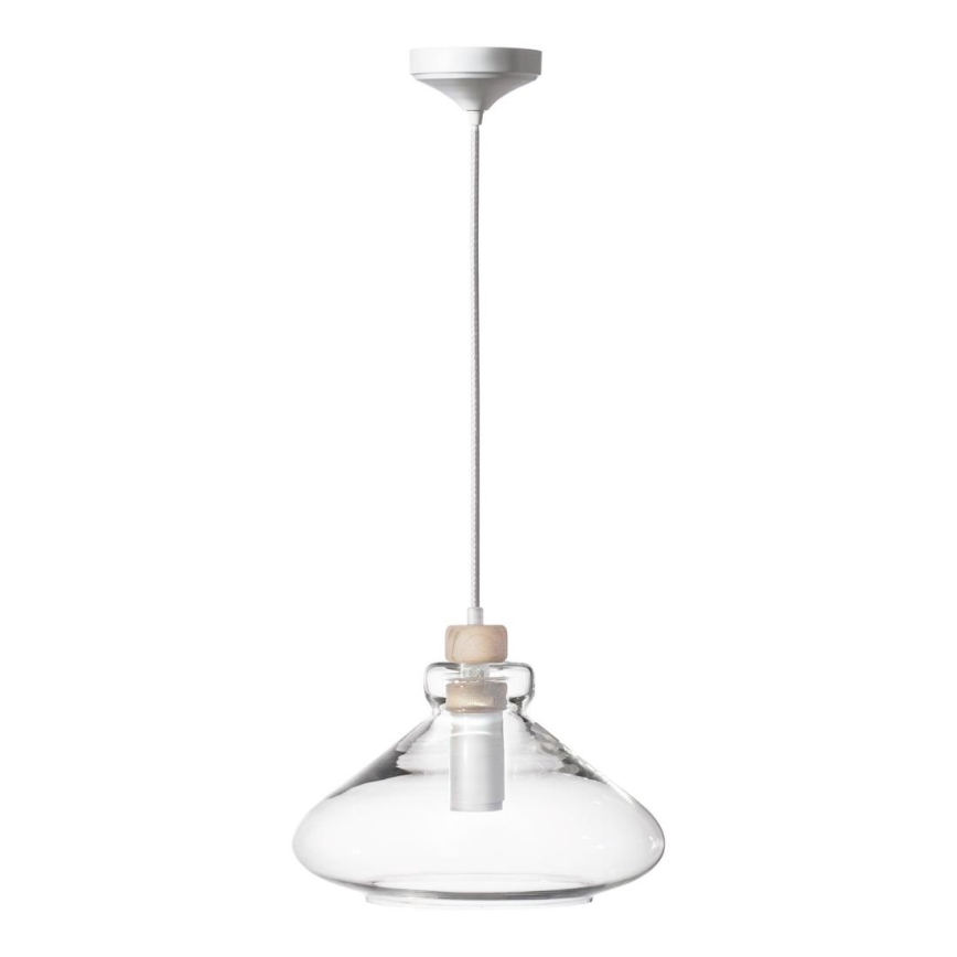 Подвесная люстра VETRO 1xE27/60W/230V бук