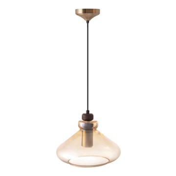 Подвесная люстра VETRO 1xE27/60W/230V бук