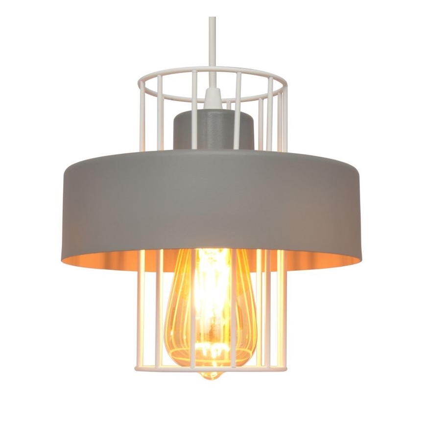 Подвесная люстра VOLTA 1xE27/15W/230V серая