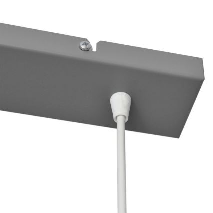 Подвесная люстра VOLTA 2xE27/15W/230V серая