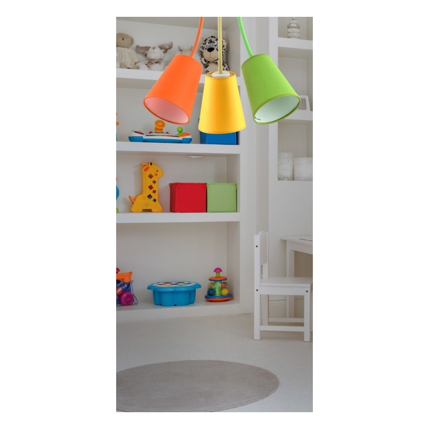 Подвесная люстра WIRE COLOUR 3xE27/60W/230V