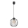 Подвесная люстра ZOYA 1xE27/60W/230V черная
