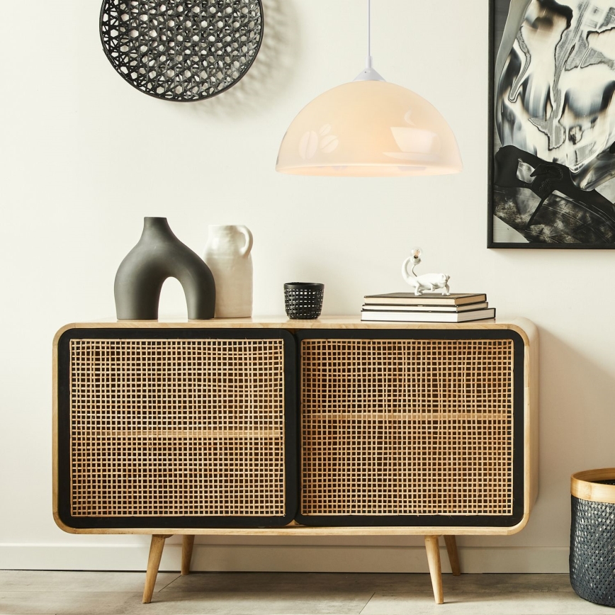 Подвесная люстра КОФЕ 1xE27/60W/230V
