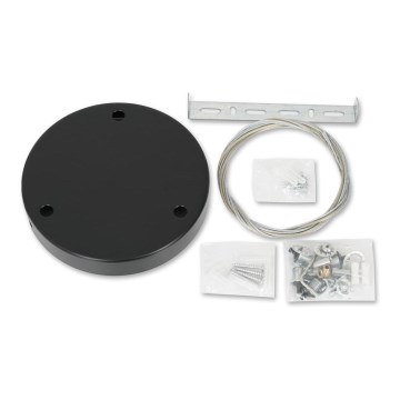 Подвесная система для светильников MAQ 18W/24W/50W 1 м черный