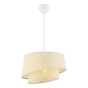 Подвесной светильник BARETTE 1xE27/60W/230V кремовый