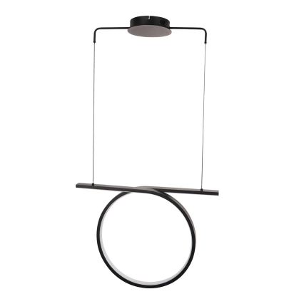 Подвесной светильник LED на тросе ODETTA LED/30 Вт/230 В 4000 К чёрный