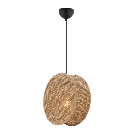 Подвесной светильник на шнуре BIG DRUM, 1xE27/60W/230V, коричневый