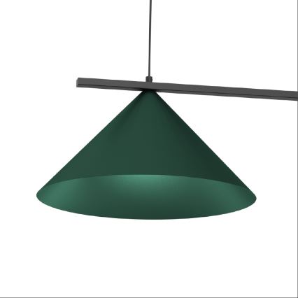 Подвесной светильник на тросе CAPITAL 2xGX53/15W/230V зелёный