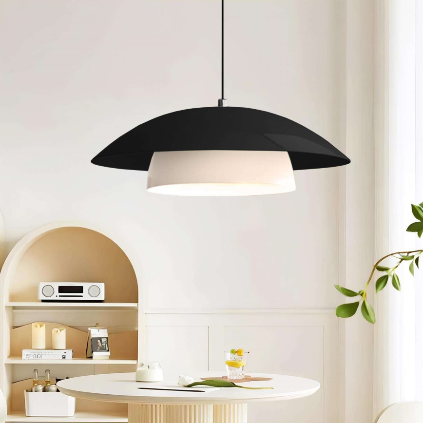 Подвесной светильник на тросе MOONLIGH 1xE27/40W/230V чёрный