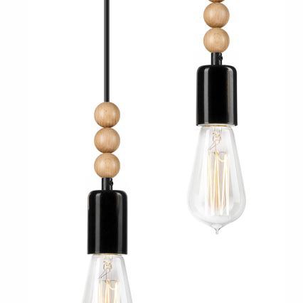 Подвесной светильник на тросе SIMON 5xE27/60W/230V