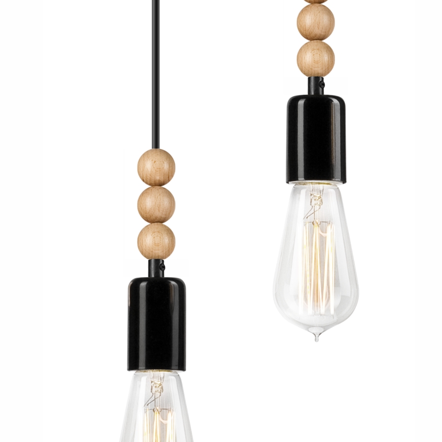 Подвесной светильник на тросе SIMON 5xE27/60W/230V