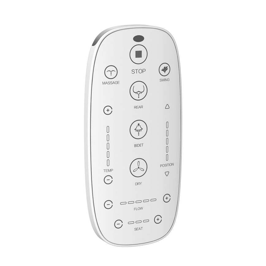 Подвесной унитаз‑биде TISVILDELEJE 1600 Вт/230 В + сиденье для унитаза SoftClose + кнопка смыва SIGMA + инсталляционный модуль + изоляционная прокладка + пульт дистанционного управления