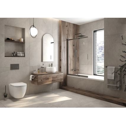 Подвесной унитаз ROUND + сиденье-крышка SoftClose ROUND + кнопка смыва SIGMA + инсталляционный модуль + изоляционная прокладка