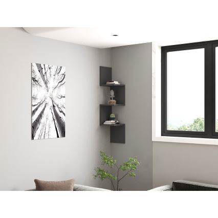 Полиця NUVIA антрацит