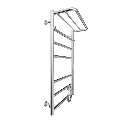 Полотенцесушарка для ванної HOME 95W/230V 77x53 см нержавіюча сталь/хром права