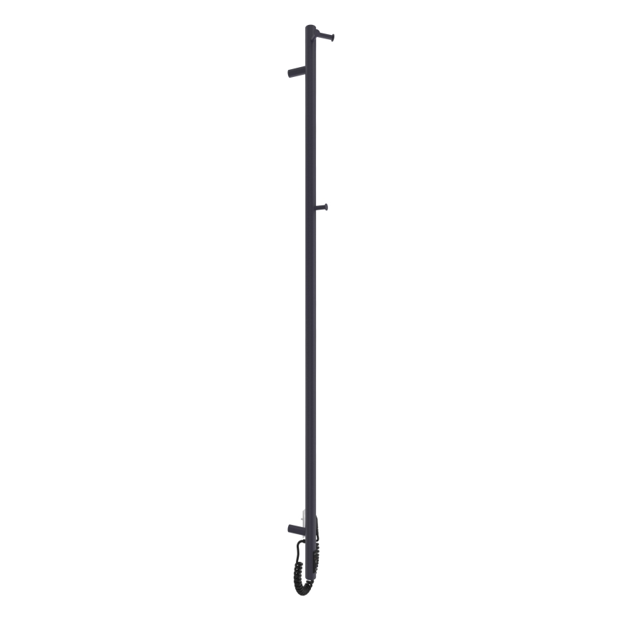 Полотенцесушарка RAY для ванної кімнати 35W/230V 150x30 см IP44 нержавіюча сталь/антрацит