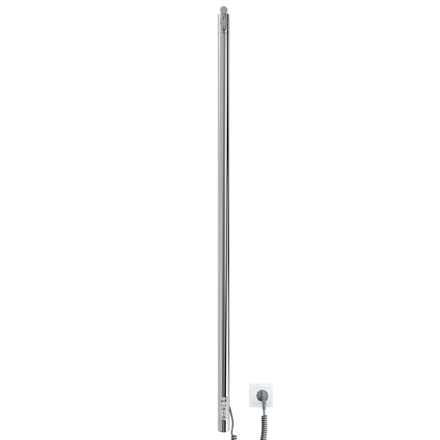 Полотенцесушитель для ванной RAY 25 Вт/230 В 110x30 см IP44 нержавеющая сталь/полированный хром