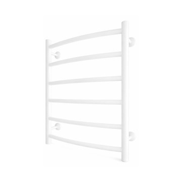Полотенцесушитель-лесенка для ванной INOX CLASSIC 120W/230V 57x43 cm нержавеющая сталь/белый