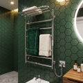 Полотенцесушитель-лесенка HOME 95W/230V 77x53 cm нержавеющая сталь/хром правый