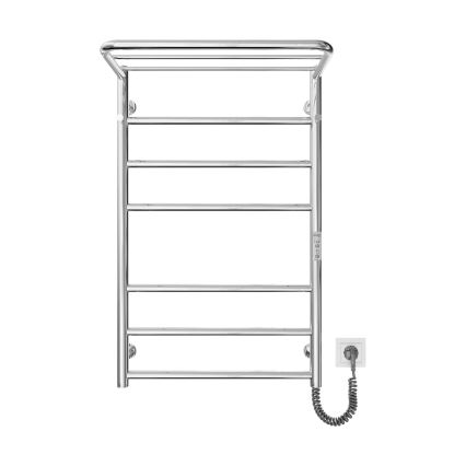 Полотенцесушитель-лесенка HOME 95W/230V 77x53 cm нержавеющая сталь/хром правый