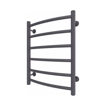 Полотенцесушитель-лесенка INOX CLASSIC 120 Вт/230 В 57×43 см нержавеющая сталь/антрацит