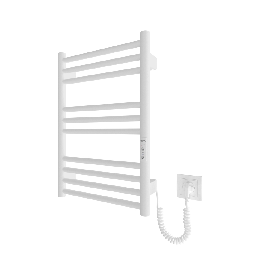 Полотенцесушитель лестничного типа HF GREENWICH 100W/230V 57x43 см белый круглый