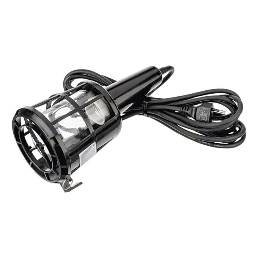 Портативна лампа в розетку 1xE27/60W/230V