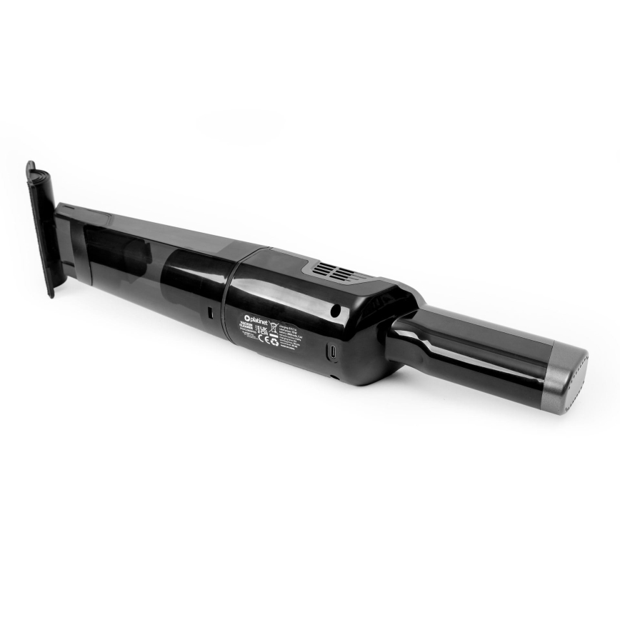 Портативний автомобільний акумуляторний пилосос 75 Вт/2800 мАг чорний