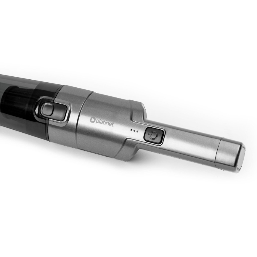 Портативний автомобільний акумуляторний пилосос 75 Вт/2800 мАг чорний