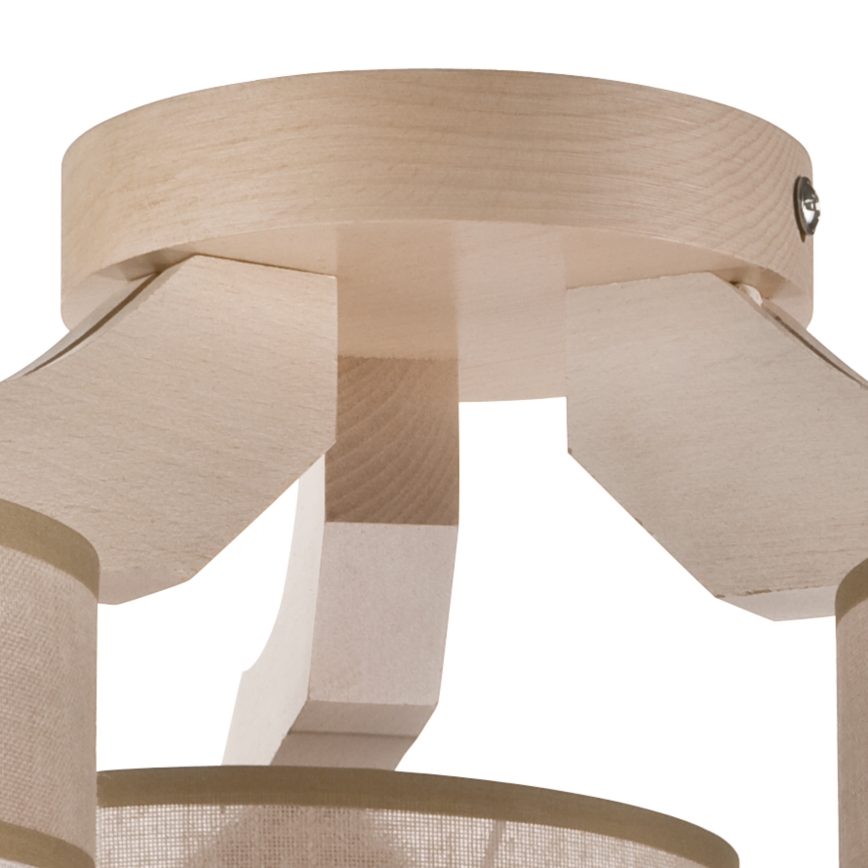 Потолочная люстра ANDREA 3xE27/60W/230V бук