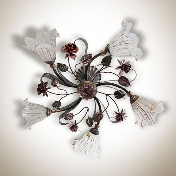 Потолочная люстра ROSE FLOWER 5xE14/40W/230V