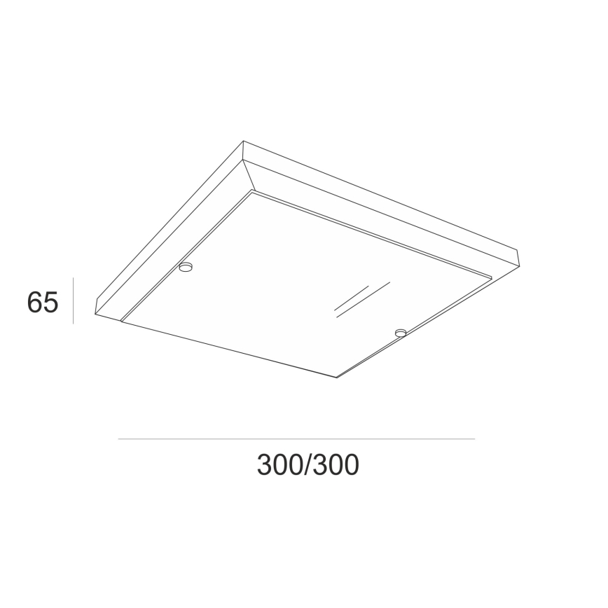Потолочний світильник 1xE27/60W/230V сосна